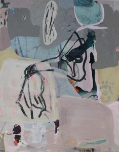 Blowing, 120x150 cm.